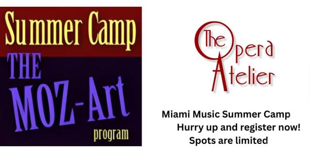 MOZ-Art Program: The Opera and Musical Summer Camp in Miami