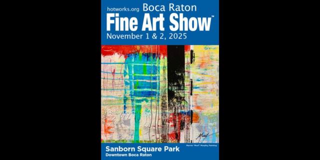 Boca Raton Fine Art Show 11/1-11/2
