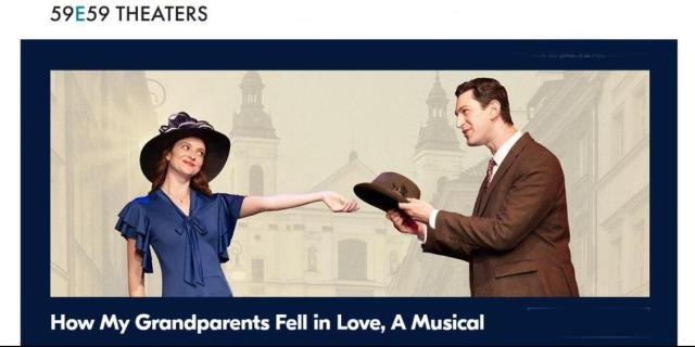 How My Grandparents Fell in Love, A Musical - Book by Cary Gitter