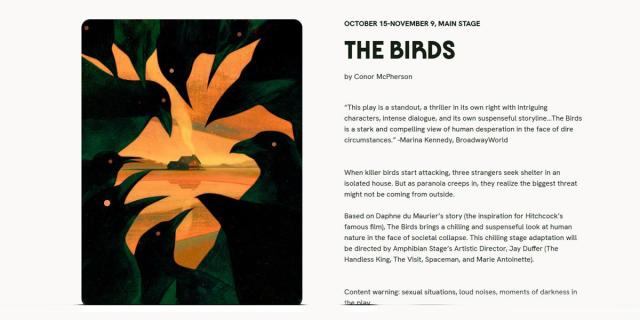 The Birds by Conor McPherson