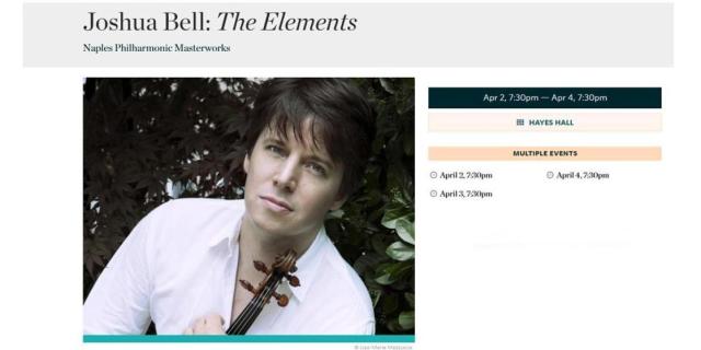 Joshua Bell: The Elements