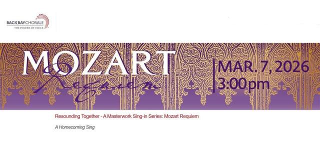 Resounding Together - A Masterwork Sing-in Series: Mozart Requiem