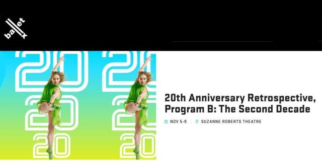 20th Anniversary Retrospective, Program B: The Second Decade