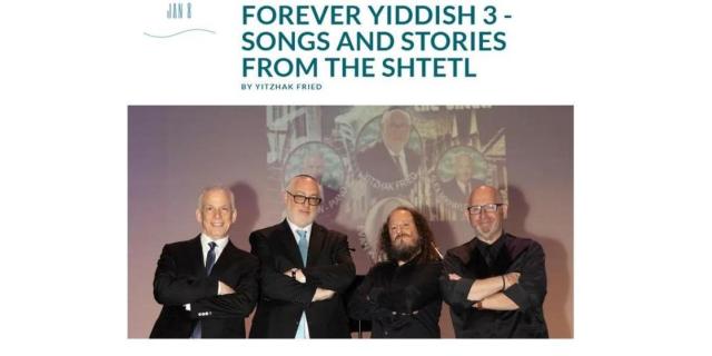 Forever Yiddish 3 - Songs and Stories from the ShtetlBy Yitzhak Fried