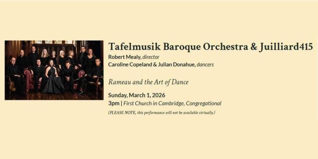Tafelmusik Baroque Orchestra & Juilliard415