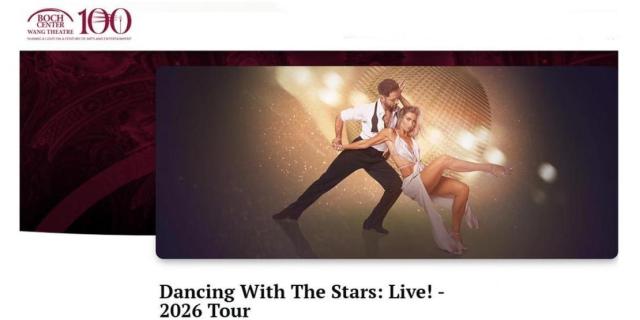 Dancing With The Stars: Live! - 2026 Tour