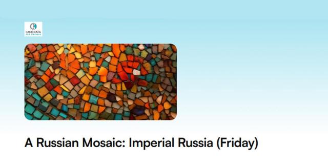 A Russian Mosaic: Imperial Russia