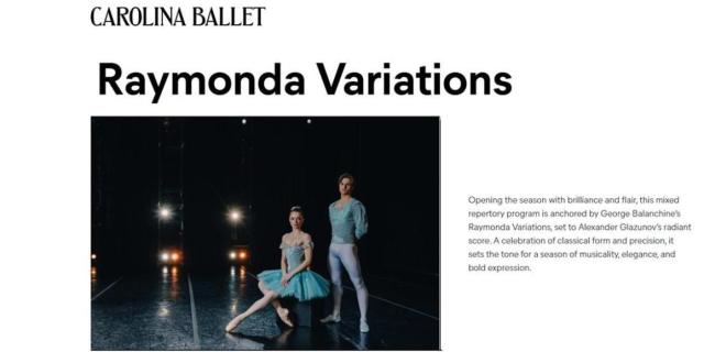 Raymonda Variations