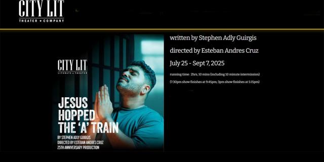 Jesus Hopped the ‘A’ Train written by Stephen Adly Guirgis