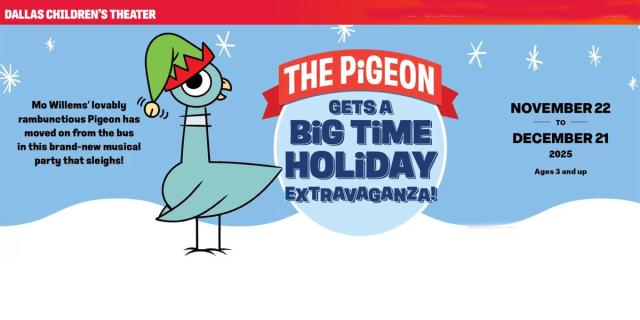 The Pigeon Gets A Big Time Holiday Extravaganza!