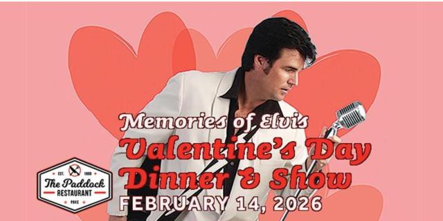 CHRIS MACDONALD’S “MEMORIES OF ELVIS” VALENTINE’S DAY DINNER & SHOW