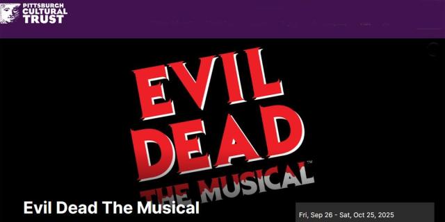 Evil Dead The Musical - Presented by Pittsburgh Musical Theater