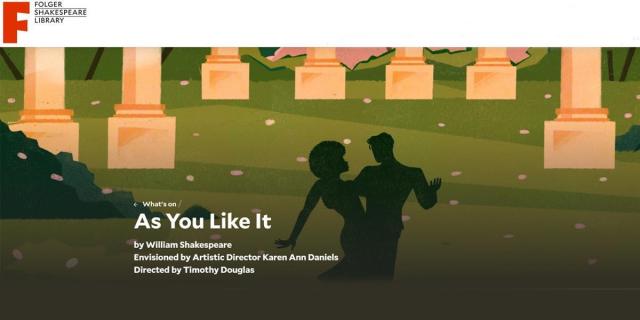 As You Like It by William Shakespeare