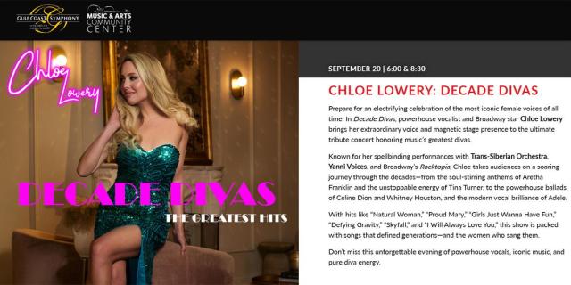 Chloe Lowery: Decade Divas