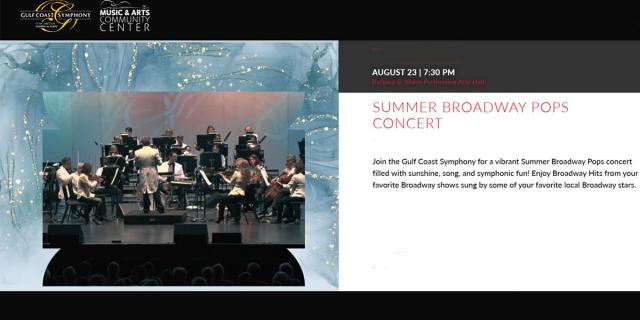 Summer Broadway Pops Concert