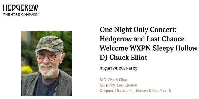 One Night Only Concert: Hedgerow and Last Chance