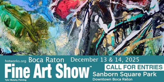 Boca Raton Fine Art Show 12/13-12/14