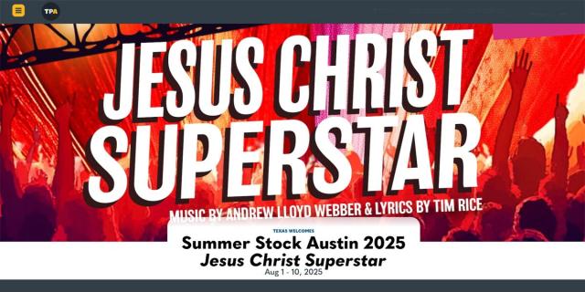 Summer Stock Austin 2025 - Jesus Christ Superstar