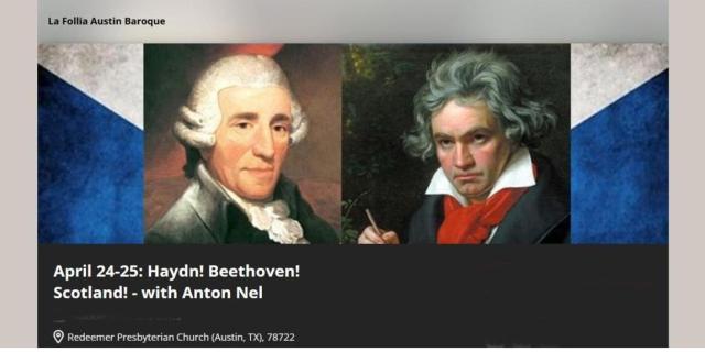 Haydn! Beethoven! Scotland! - with Anton Nel