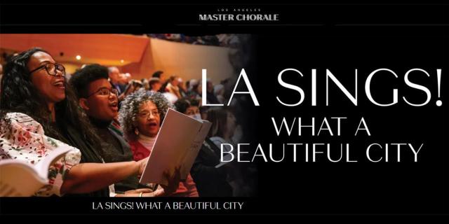 LA SINGS! WHAT A BEAUTIFUL CITY