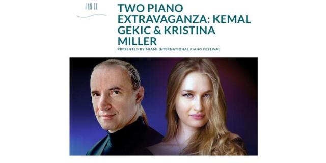 Two Piano Extravaganza: Kemal Gekic & Kristina Miller