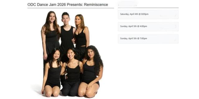 ODC Dance Jam 2026 Presents: Reminiscence
