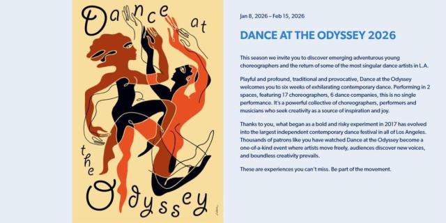Dance at the Odyssey 2026
