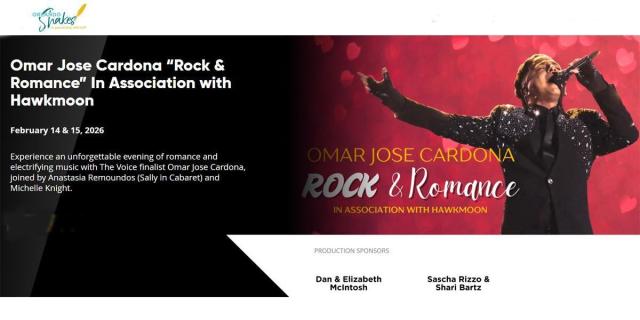 Omar Jose Cardona: “Rock & Romance” in association with Hawkmoon