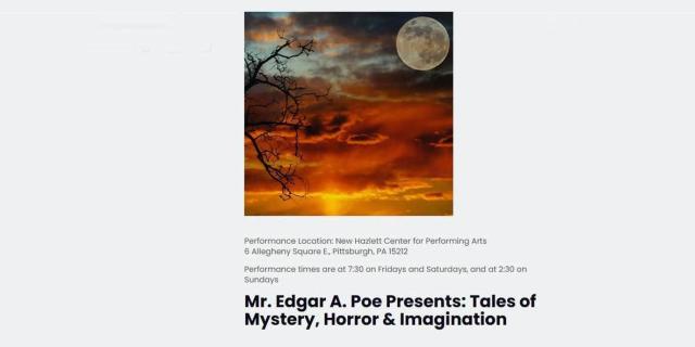 Mr. Edgar A. Poe Presents: Tales of Mystery, Horror & Imagination