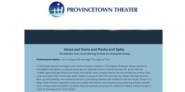 Vanya and Sonia and Masha and Spike