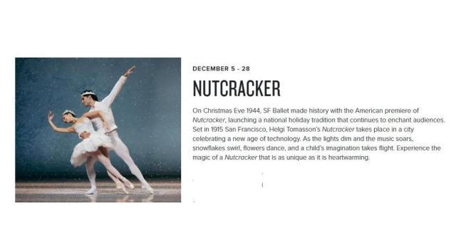 NUTCRACKER - San Francisco Ballet