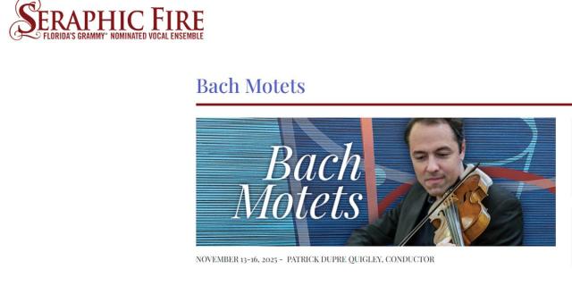 Bach Motets