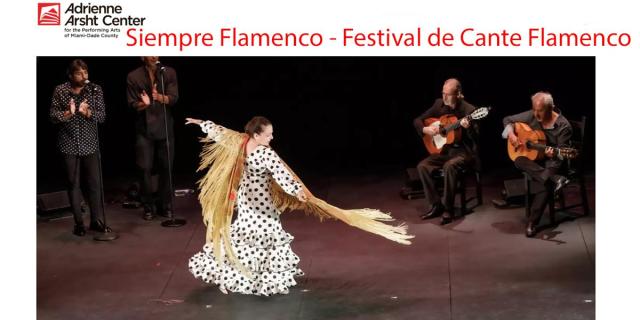 Siempre Flamenco's Festival de Cante Flamenco