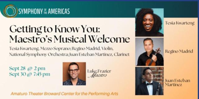Getting to Know You: Maestro’s Musical Welcome