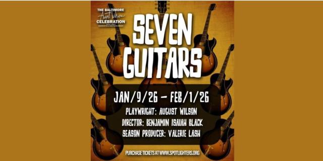 SEVEN GUITARS - by August Wilson