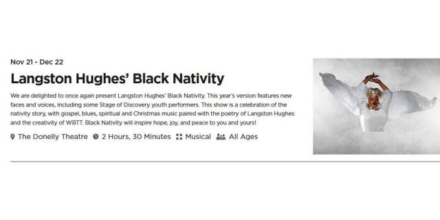 Langston Hughes’ Black Nativity
